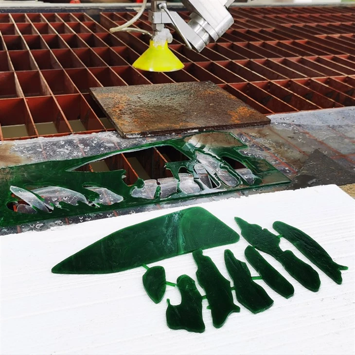 Multi-material waterjet system
